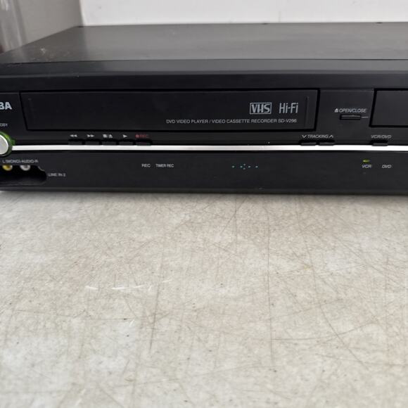 Toshiba SD-V296 4 Head Hi-Fi Stereo DVD VHS VCR Combo Player Recorder Tested - Picture 3 of 9